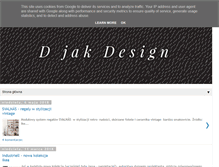 Tablet Screenshot of djakdesign.pl
